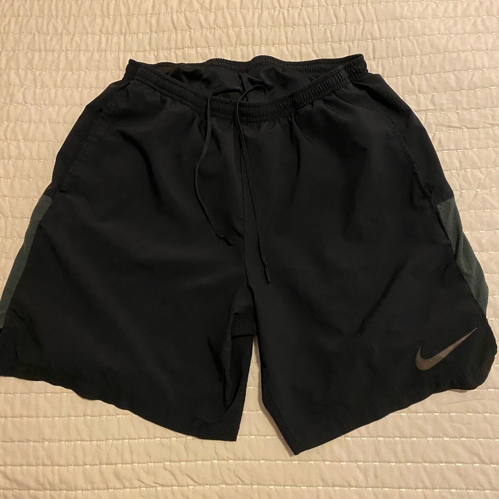 Nike Black DriFit Shorts with Liner, Medium